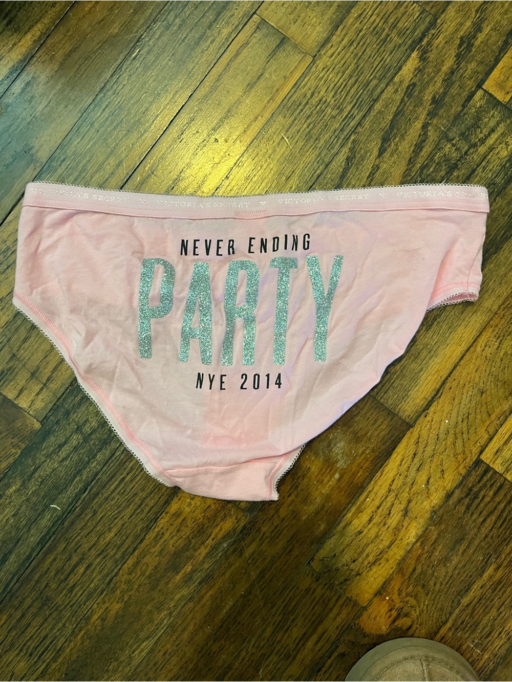 2014 VS Pink 'Never Ending Party' Cotton hip hugger panties